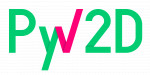 PyV2Dロゴ